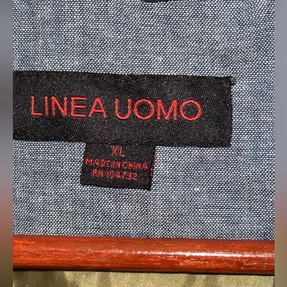 Linea Uomo Puffer Vest Size XL - Picture 8 of 10